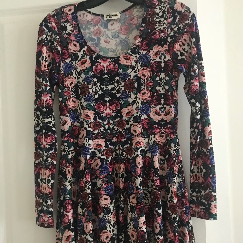 3/4 sleeve fitted + a-line Floral SMYM